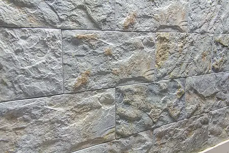 Azulejo de fundo, Efeito pedra,other stones, Cor bege,cinzento, Cerâmica, 15x30 cm, Superfície mate