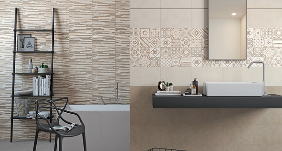 Newport Ceramic Tiles produced by Mo.da Ceramica, Style patchwork, 