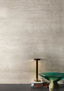 Background tile, Effect travertine, Color grey, Glazed porcelain stoneware, 60x120 cm, Finish antislip