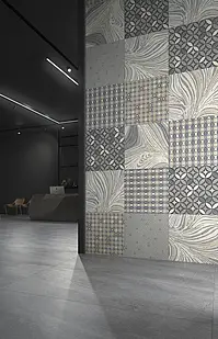 Background tile, Effect other stones, Color multicolor, Style patchwork, Glazed porcelain stoneware, 60x60 cm, Finish matte
