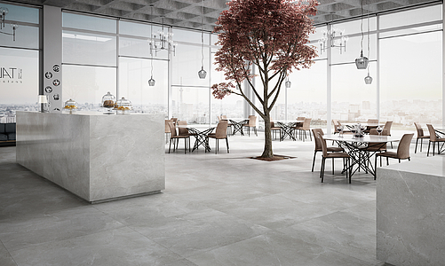 Background tile, Effect other stones, Color grey, Glazed porcelain stoneware, 120x120 cm, Finish matte