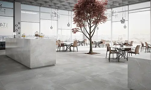 Background tile, Effect other stones, Color grey, Glazed porcelain stoneware, 120x120 cm, Finish matte