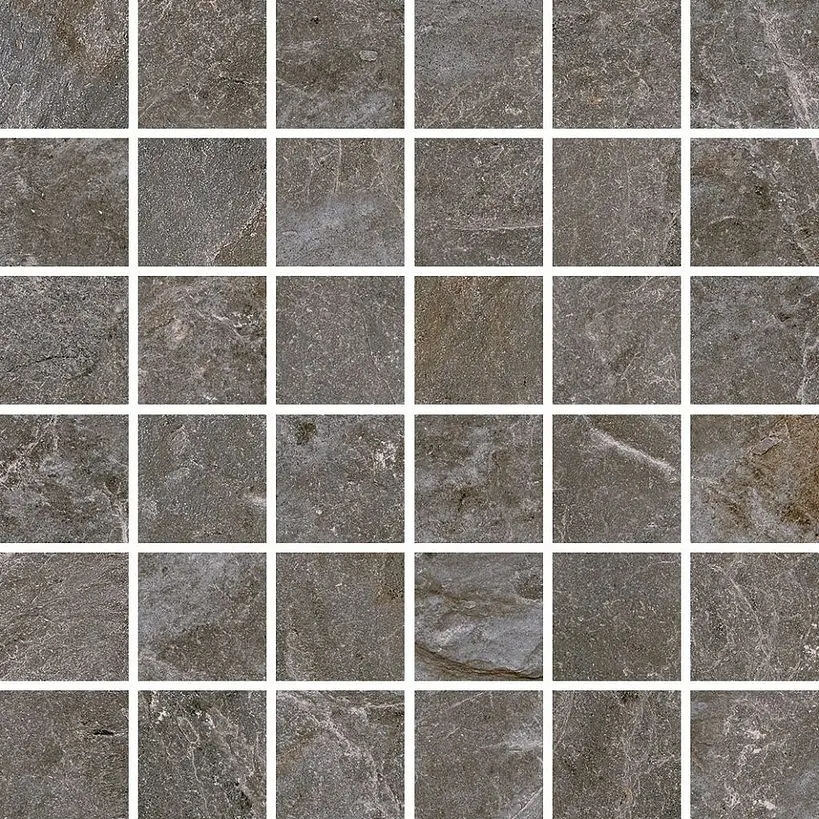 92923_GreyMosaico4,7X4,7MosmosaicoSuRete Monocibec Dolomite