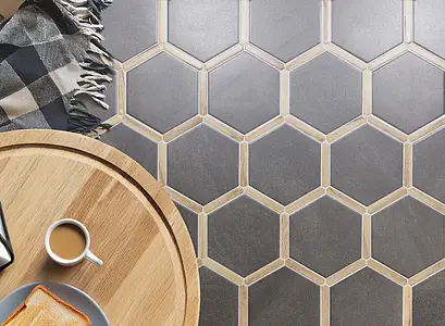 Background tile, Effect wood,other stones, Color brown, Glazed porcelain stoneware, 22x25 cm, Finish matte