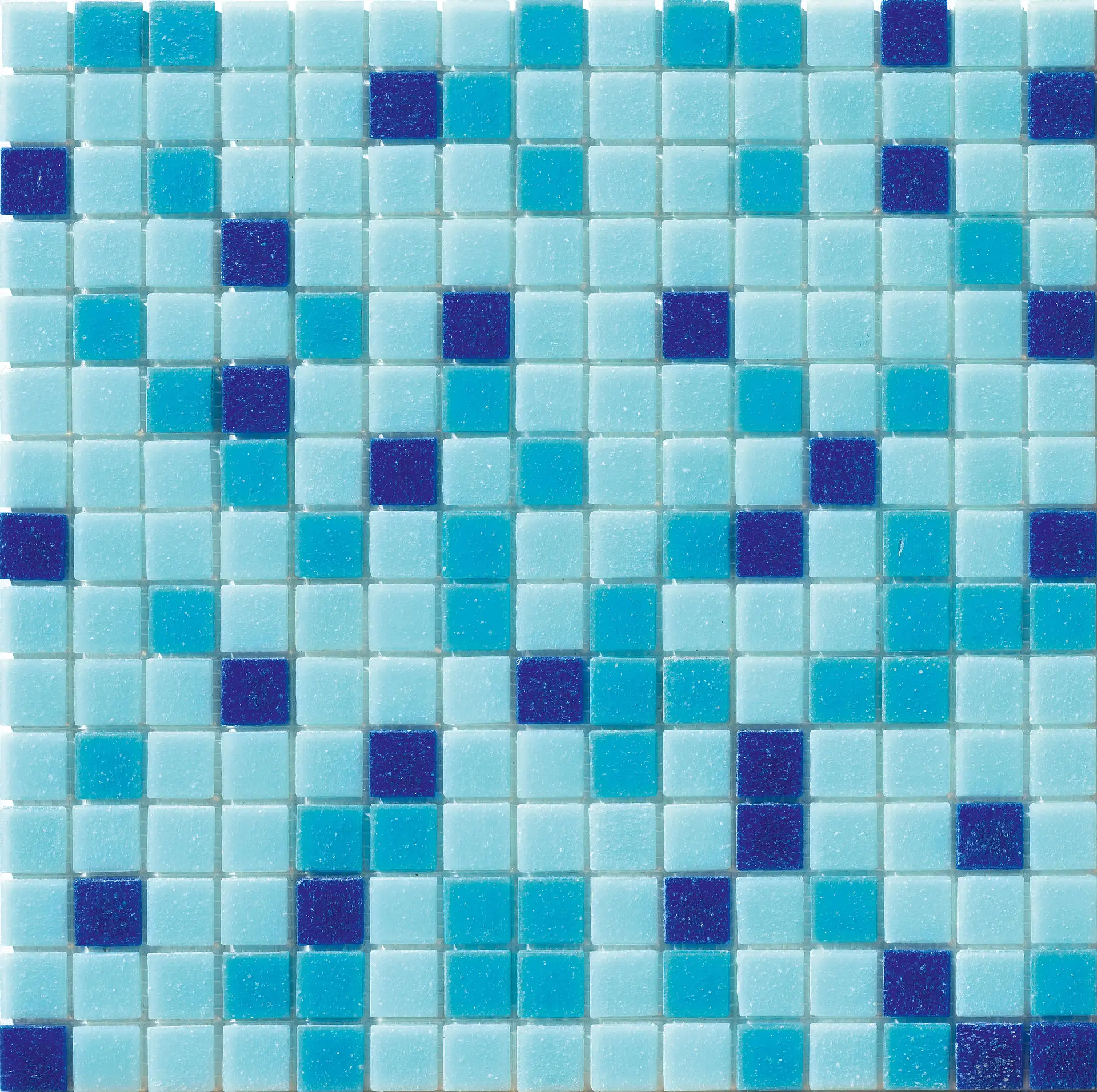 Мозаика Azzurro голубая 327x327