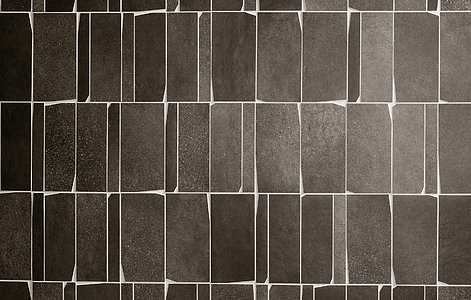 Mozaïek, Kleur zwarte, Stijl designer, Geglazuurde porseleinen steengoed, 30x30 cm, Oppervlak mat