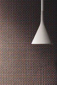 Mosaico, Color gris,negro, Estilo de autor, Gres porcelánico no esmaltado, 30x30 cm, Acabado antideslizante