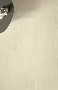 Piastrella di fondo, Colore beige, Stile design, Gres porcellanato smaltato, 90x90 cm, Superficie antiscivolo