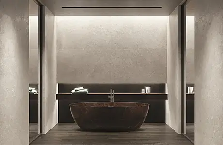 Background tile, Effect other stones, Color beige,grey,brown, Unglazed porcelain stoneware, 100x180 cm, Finish matte