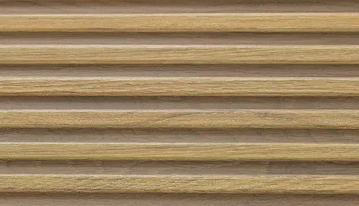 Basistegels, Effect houtlook, Kleur beige, Keramiek, 33.3x100 cm, Oppervlak mat