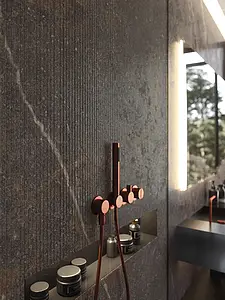 Background tile, Effect other marbles, Color brown, Glazed porcelain stoneware, 100x275 cm, Finish matte