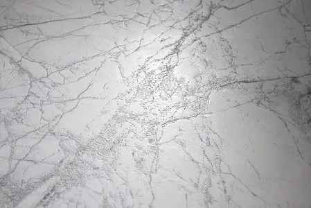 Piastrella di fondo, Effetto pietra,altri tipi di marmo,altri tipi di pietre, Colore bianco, Gres porcellanato non smaltato, 100x180 cm, Superficie opaca