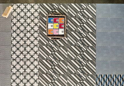 Azulej Porcelain Tiles produced by Mutina Ceramiche & Design, Style designer, Concrete effect