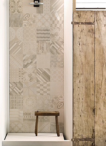 Azulej Porcelain Tiles produced by Mutina Ceramiche & Design, Style patchwork,designer, Concrete effect