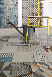 Azulej Porcelain Tiles produced by Mutina Ceramiche & Design, Style patchwork, 