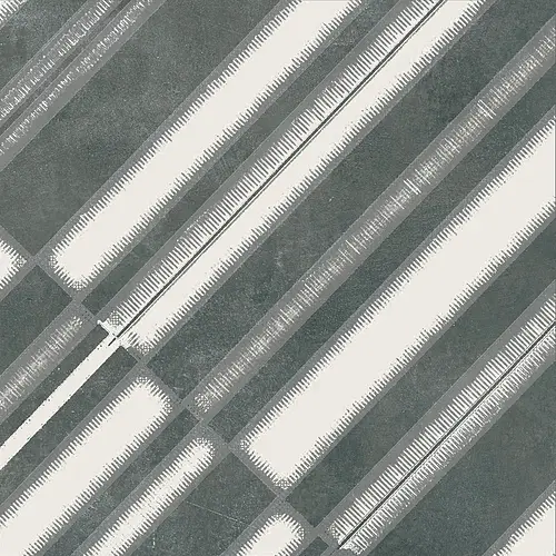 Mutina Ceramiche & Design, Azulej, PUA49_Azulej Diagonal Nero