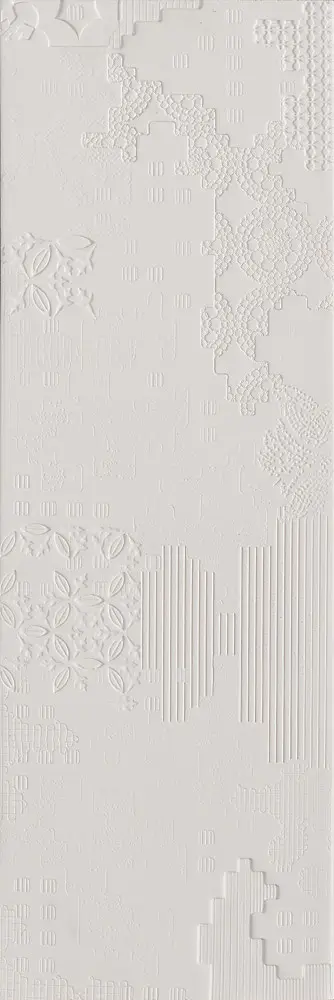 Pubp01_Patchwork Relief Bianco Mutina Bas-Relief