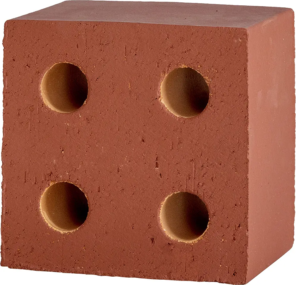 BOBM05_bloc red matt 13x10x13 Mutina Bloc