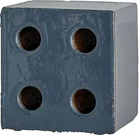 BOBG04_bloc blue glossy 13x10x13 Mutina Bloc