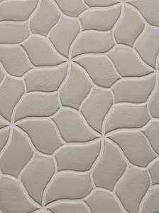 Mosaik flise, Farve grå, Stil designer, Glaseret porcelænsstentøj, 23.1x40.3 cm, Overflade mat