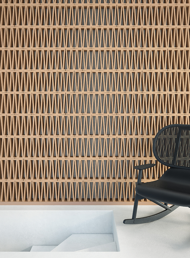 Lattice brick, designer, beige 21x27 (Italy). Reviews. Samples to