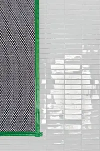 Basistegels, Keramiek, 5.3x19.8 cm, Oppervlak glanzend