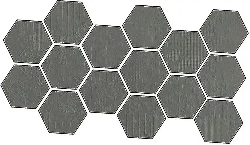 Mutina Ceramiche & Design, Déchirer, Pudd43_MosaicoRandomDecorPiombo