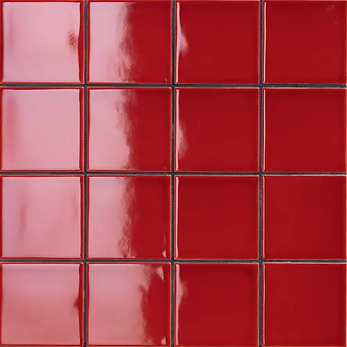 Mutina Ceramiche & Design, DIN, KGDG59_red glossy (7,4x7,4)
