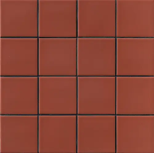 Mutina Ceramiche & Design, DIN, KGDM49_red matt (7,4x7,4)