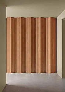 Blocco, Colore marrone, Stile design, Terracotta, 13x22.5 cm, Superficie 3D