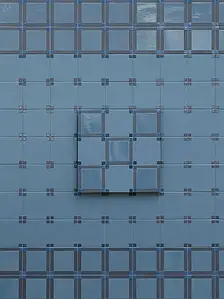 Background tile, Color navy blue,sky blue, Style designer, Glazed porcelain stoneware, 15x15 cm, Finish glossy