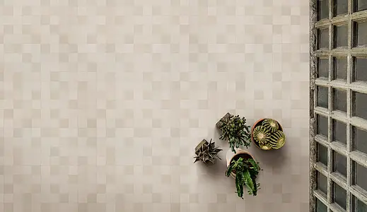 Grundflise, Glaseret porcelænsstentøj, 11x11 cm, Overflade mat