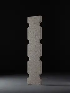 Piastrella di fondo, Effetto unicolore, Colore grigio, Stile design, Gres porcellanato non smaltato, 7.5x32.1 cm, Superficie antiscivolo