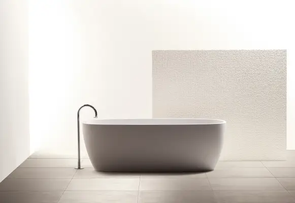 Mosaik, Färg vit, Stil designer, Oglaserad granitkeramik, 30x30 cm, Yta matt
