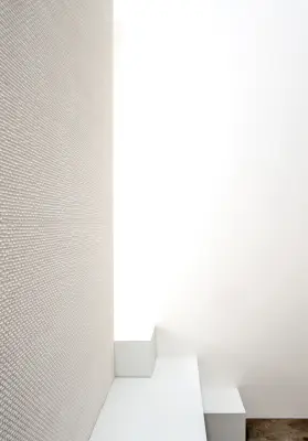 Mosaik, Farbe weiße, Stil design, Unglasiertes Feinsteinzeug, 25x25 cm, Oberfläche matte