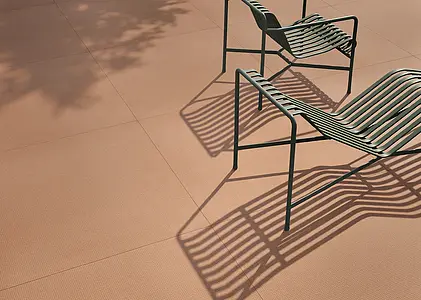 Effekt beton, Farve brun, Stil designer, Grundflise, Uglaseret porcelænsstentøj, 120x120 cm, Overflade skridsikker