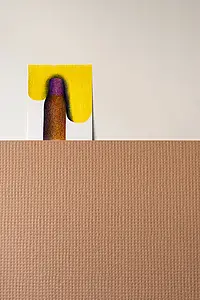 Carrelage, Teinte brune, Style designer, Grès cérame non-émaillé, 120x120 cm, Surface antidérapante