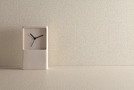 Background tile, Color white, Style designer, Unglazed porcelain stoneware, 60x60 cm, Finish antislip