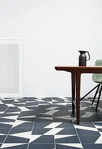 Bakgrundskakel, Färg flerfärgade, Stil designer, Glaserad granitkeramik, 25x25 cm, Yta halksäker