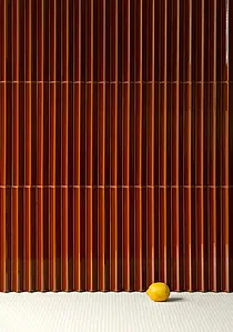 Decoro, Colore marrone, Stile design, Gres porcellanato smaltato, 18.6x31.5 cm, Superficie 3D
