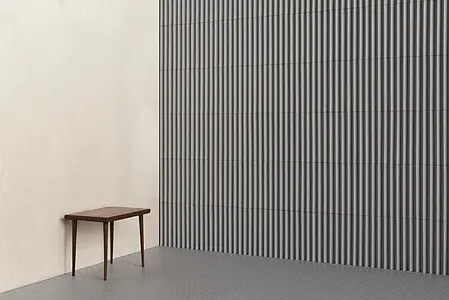 Mosaïque, Teinte grise, Style designer, Grès cérame non-émaillé, 25.7x27.5 cm, Surface antidérapante
