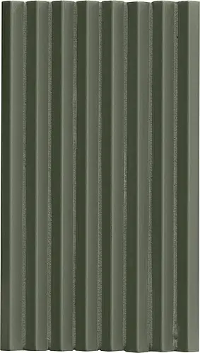 Mutina Ceramiche & Design, Rombini, BORTES03_triangle extra small matt green