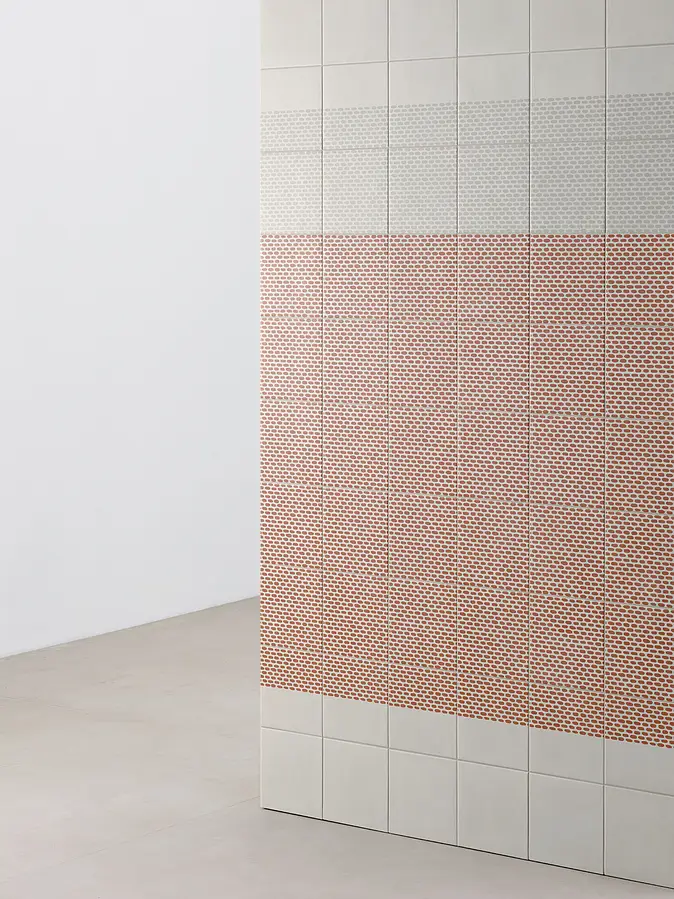 Azulejo base, Color blanco, Estilo de autor, Gres porcelánico esmaltado, 20.5x20.5 cm, Acabado antideslizante