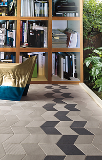 Tex Porcelain Tiles produced by Mutina Ceramiche & Design, Style designer, Fabric effect
