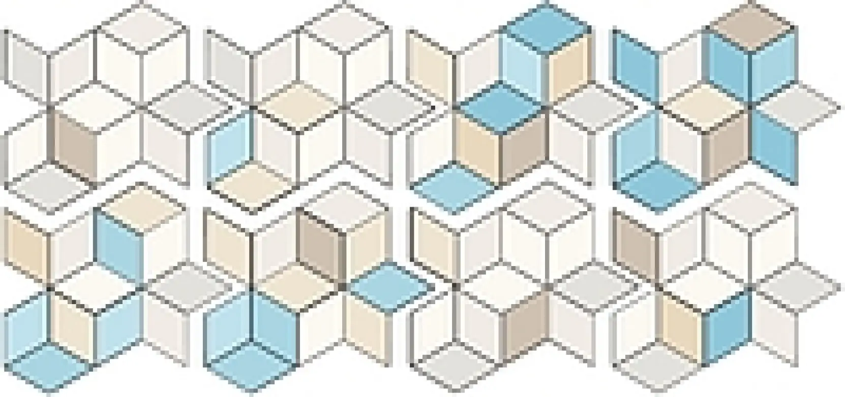 RERUN03_TexRunner( White+Blue&cream) Mutina Tex