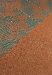 Bakgrundskakel, Färg flerfärgade, Stil designer, Oglaserad granitkeramik, 20x30 cm, Yta halksäker