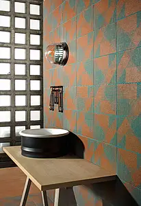 Color multicolor, Style designer, Background tile, Unglazed porcelain stoneware, 20x30 cm, Finish antislip