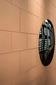 Background tile, Effect terracotta, Color beige, Style designer, Unglazed porcelain stoneware, 20x30 cm, Finish antislip