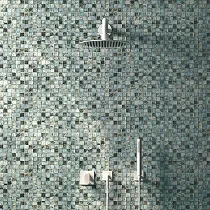 Mozaïek look tegels, Keramiek, 26x60.5 cm, Oppervlak mat