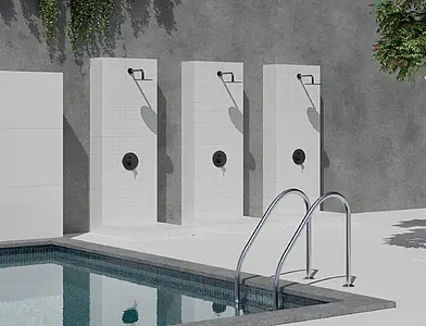 Porcelain Tiles by New Tiles Blanco Mate